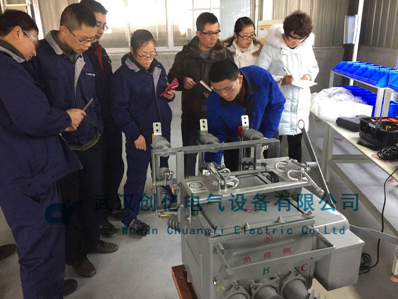 創(chuàng)億電氣為江蘇客戶調(diào)試一批設備